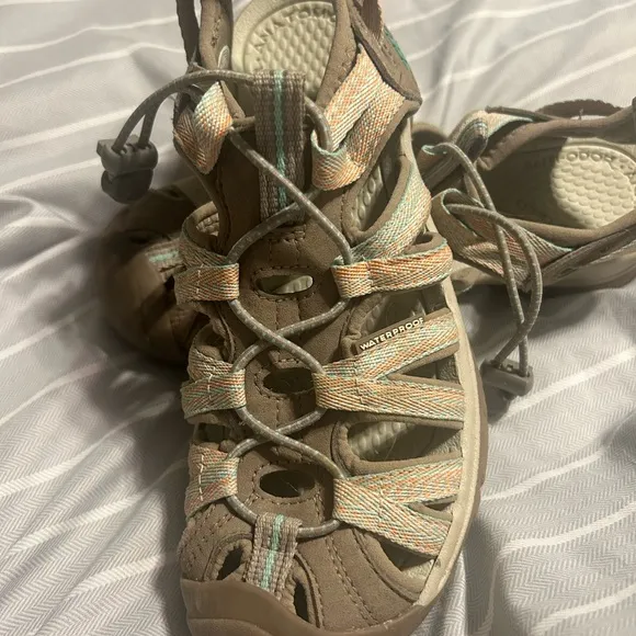 Keen Taupe Coral Women’s Whisper Waterproof Sandals