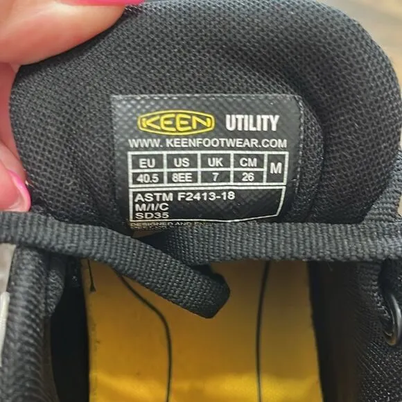 KEEN Utility Men's Vista Energy Composite ToeESD Work Shoes