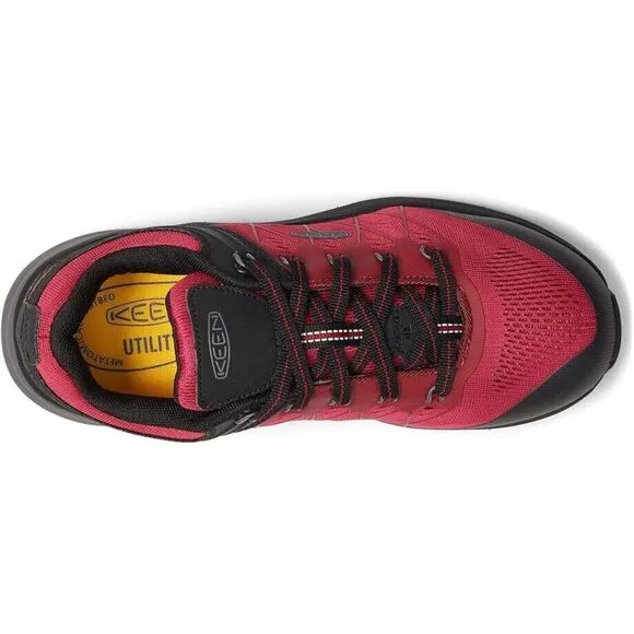 Keen Utility Vista Energy 1026355 Womens 10 Red Composite Toe Work Shoes ZPO1779