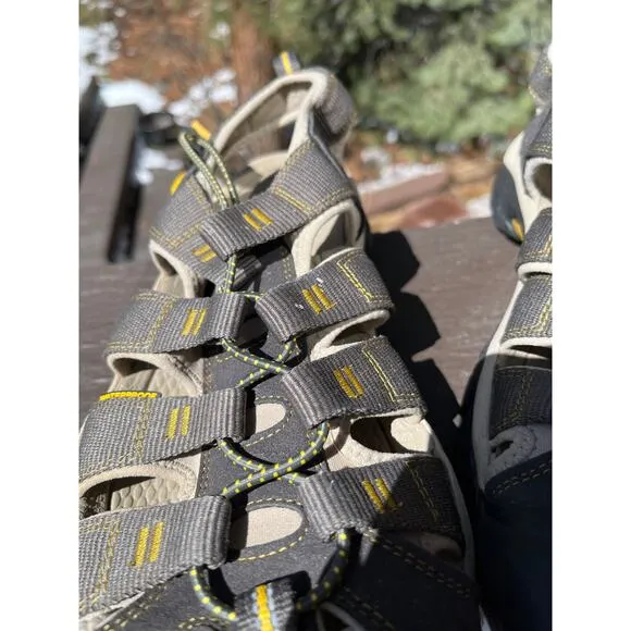 Keen Waterproof Anti Odor Foot bed Brown Sandals Men's Size 13
