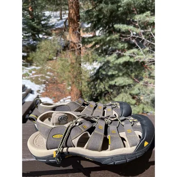 Keen Waterproof Anti Odor Foot bed Brown Sandals Men's Size 13