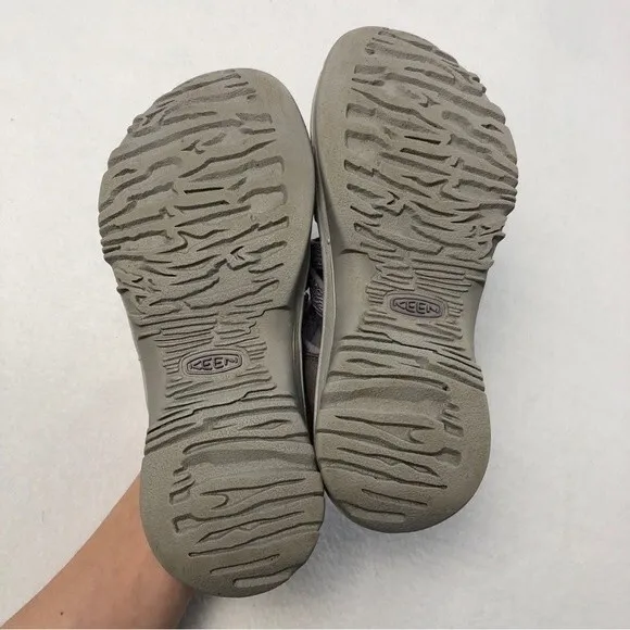 Keen Whisper Lace Up Sandals Shark Lavender Grey 6 Women’s
