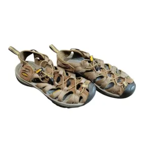 Keen Whisper Waterproof Sport Sandals Hiking Comfort Brown Shoes Womens Size 7