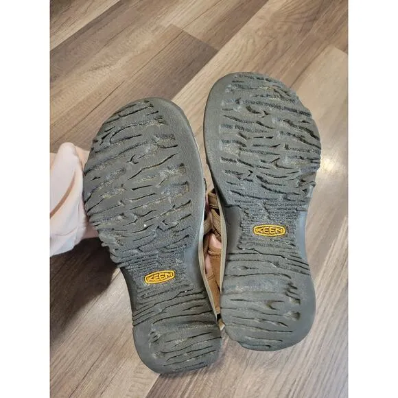 Keen Whisper Waterproof Sport Sandals Hiking Comfort Brown Shoes Womens Size 7