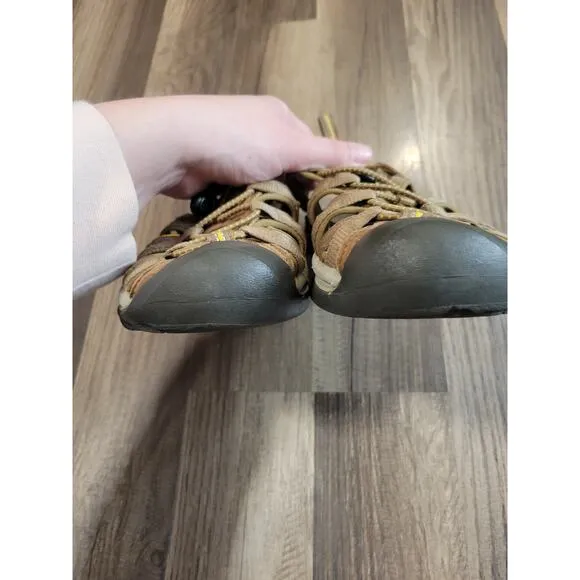 Keen Whisper Waterproof Sport Sandals Hiking Comfort Brown Shoes Womens Size 7