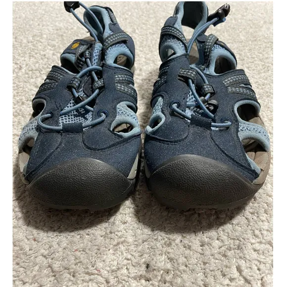KEEN Womens Sz US 8 EU 38.5 Newport Waterproof Outdoor Sport Hiking Sandals Blue