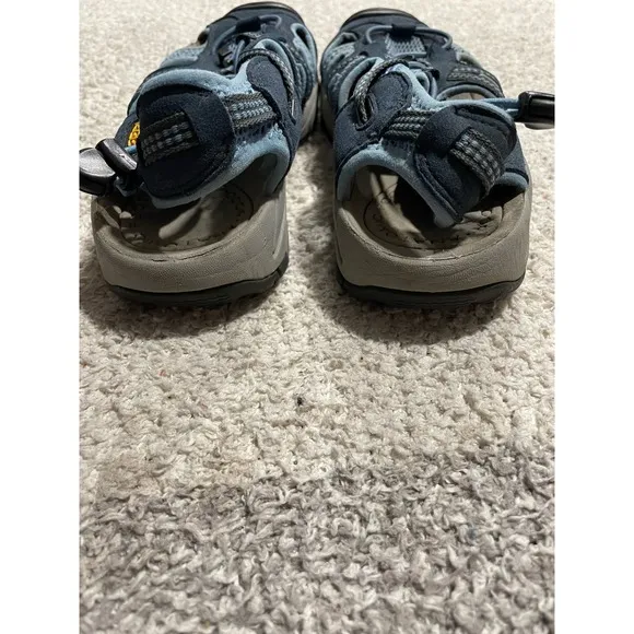 KEEN Womens Sz US 8 EU 38.5 Newport Waterproof Outdoor Sport Hiking Sandals Blue