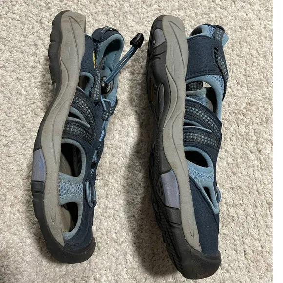 KEEN Womens Sz US 8 EU 38.5 Newport Waterproof Outdoor Sport Hiking Sandals Blue