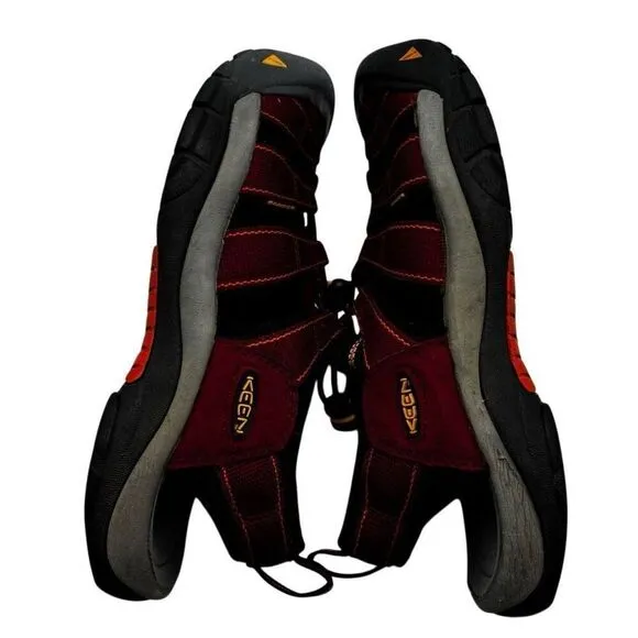 KEEN Newport H2 Sport Waterproof Hiking Sandals Red Women’s Size 9