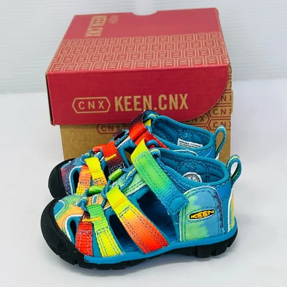 KEEN**SEACAMP II CNX**Tie-Dye Waterproof Toddler Shoes***US 4**$64
