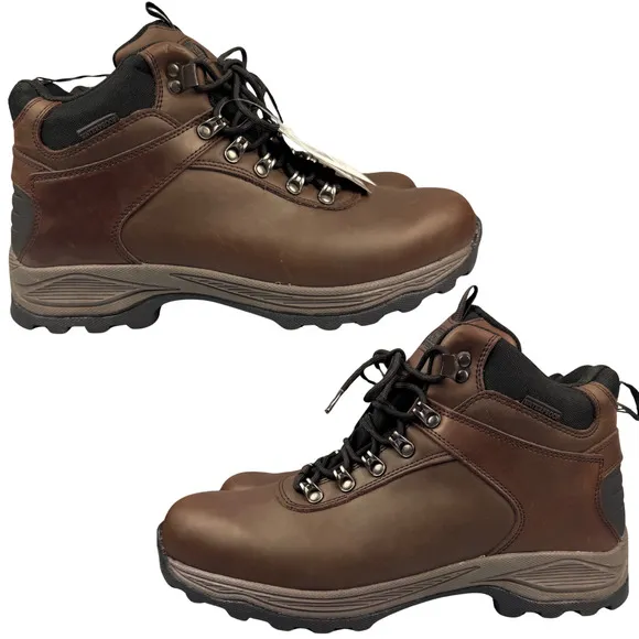 Khombu Ravine Men's Boots‎ All Weather Terrain Waterproof Thinsulate Sz 12 Brown