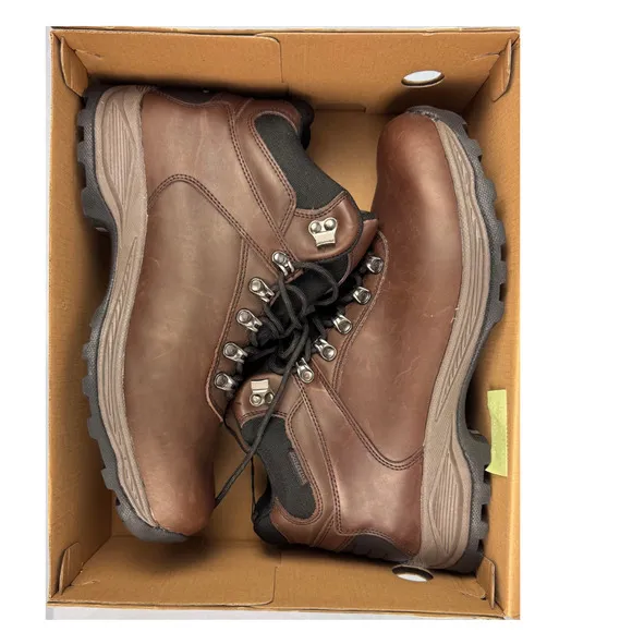 Khombu Ravine Men's Boots‎ All Weather Terrain Waterproof Thinsulate Sz 12 Brown