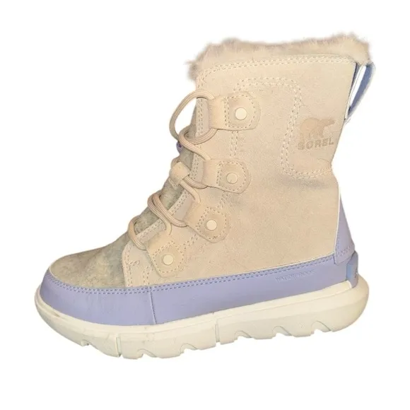 Kid’s SOREL Explorer Waterproof Lace-Up Boot