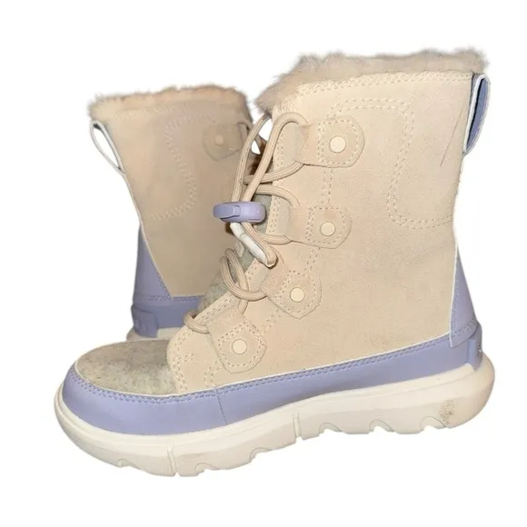 Kid’s SOREL Explorer Waterproof Lace-Up Boot