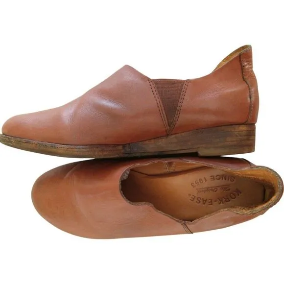 KORK -EASE Genuine Leather Cecelia Slip On Size 8 US 39 EU Casual