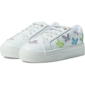Kurt Geiger London Sneakers Girls 12 White Laney Butterfly Platform Shoes KHD021