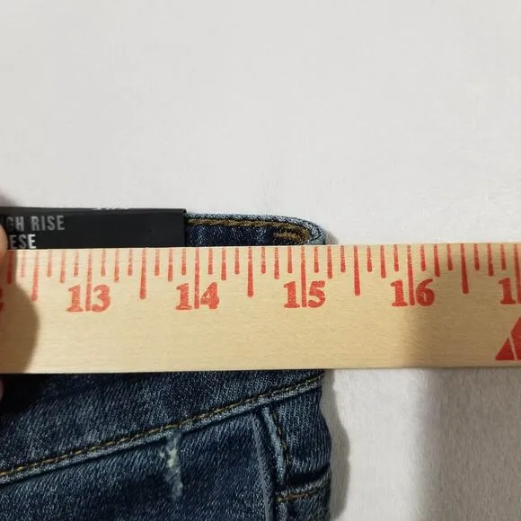 Kut From The Kloth Jeans 4 NWT High Rise Reese Fab AB Ankle Straight Leg Raw Hem