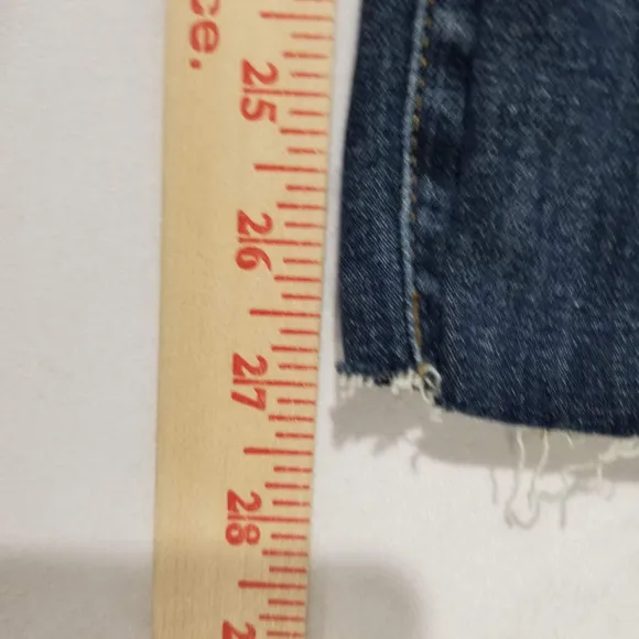 Kut From The Kloth Jeans 4 NWT High Rise Reese Fab AB Ankle Straight Leg Raw Hem