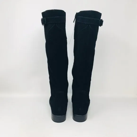 La Canadienne Shane Waterproof Suede Knee H Boots Size 5 M
