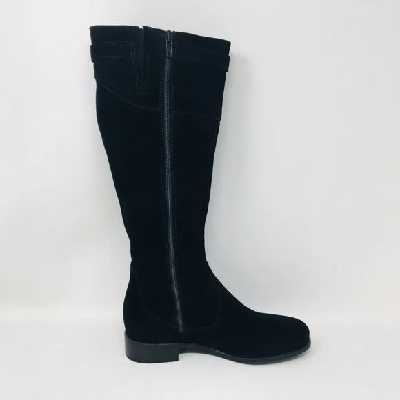 La Canadienne Shane Waterproof Suede Knee H Boots Size 5 M