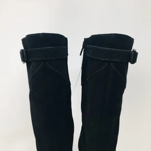 La Canadienne Shane Waterproof Suede Knee H Boots Size 5 M
