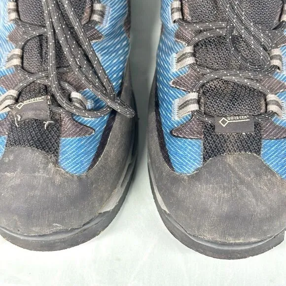 La Sportiva Boots Mens Size 12 Trango Tech GTX Mountaineering  Gore-Tex Blk Blue