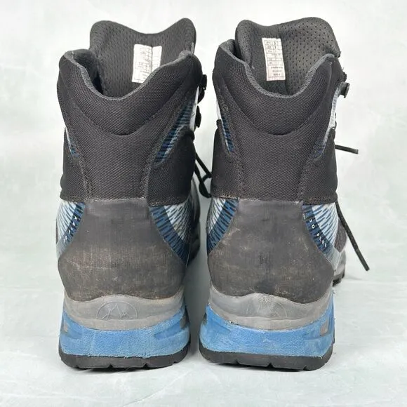 La Sportiva Boots Mens Size 12 Trango Tech GTX Mountaineering  Gore-Tex Blk Blue