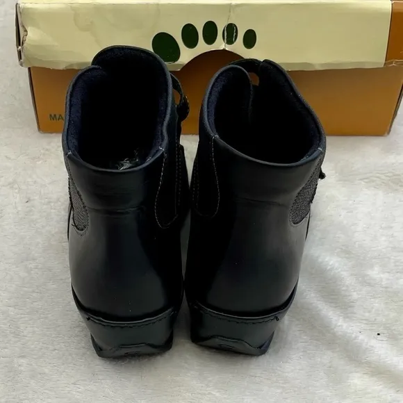 Leather Booties Spring Steps Size 7.5-8