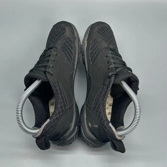 Lems Primal 2 Women's 7.5 Black Athletic Shoes Lace-Up Low Top Running Shoes
