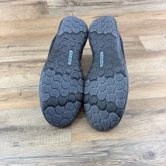 LL Bean Wool Runner Dark Gray Running Shoes WR Men Size 10