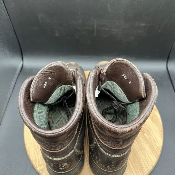 L.L.Bean Men’s Size 10 M Cresta Vibram GTX 882 Boots Brown Leather Waterproof