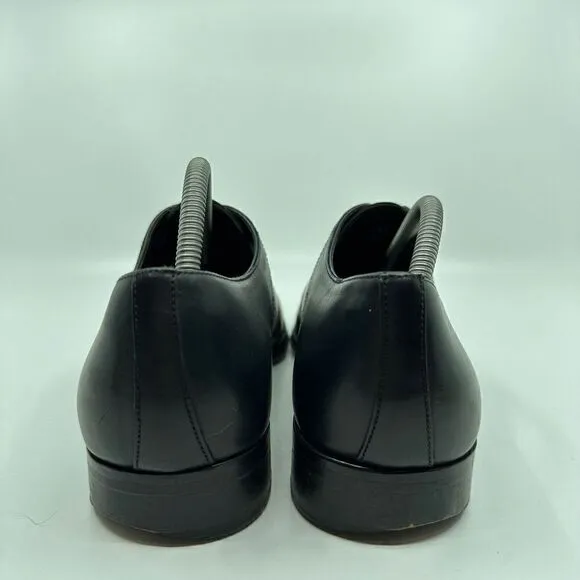 M. Gemi The Esperto Men’s Size 9.5 Black Blue Oxford Derby Work Dress Shoes