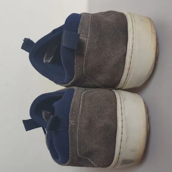 Martin Dingman Cameron Suede Sneakers Men's size 10.5 Gray Blue