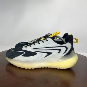 Mazino Krypton Shoes Men's 9 &amp; 10 Gray Black  Lace‎ Up Athletic Running Sneakers