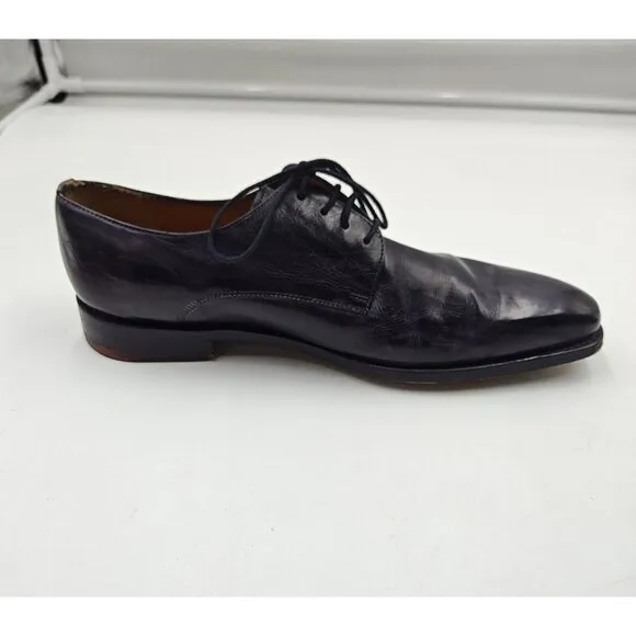 Melvin Hamilton Shoes Mens Size 41 Black Kylian 4 Oxford Leather Designer Casual