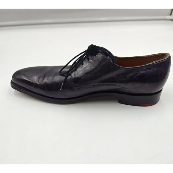 Melvin Hamilton Shoes Mens Size 41 Black Kylian 4 Oxford Leather Designer Casual