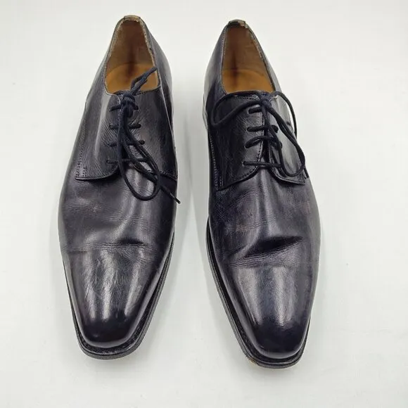 Melvin Hamilton Shoes Mens Size 41 Black Kylian 4 Oxford Leather Designer Casual