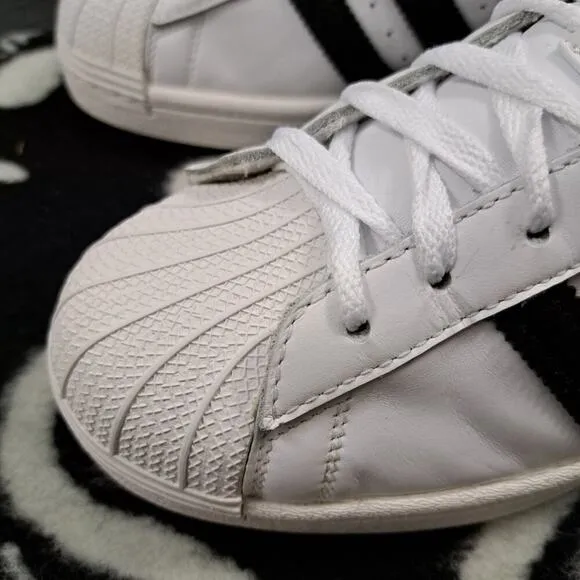 Men ADIDAS ORIGINALS SUPERSTAR Shoes Sneakers Size 9