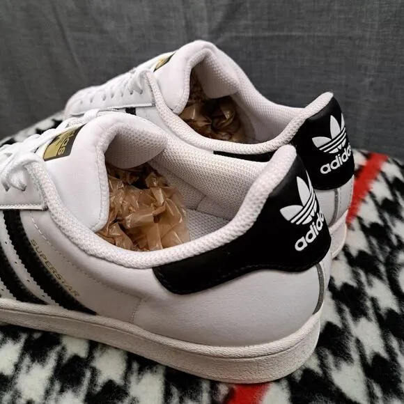 Men ADIDAS ORIGINALS SUPERSTAR Shoes Sneakers Size 9