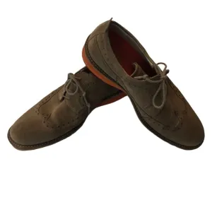 Men‎ Ecco Biom Natural Motion Casual Tan Suede Lace Up Oxford Shoes Size 43 (10)
