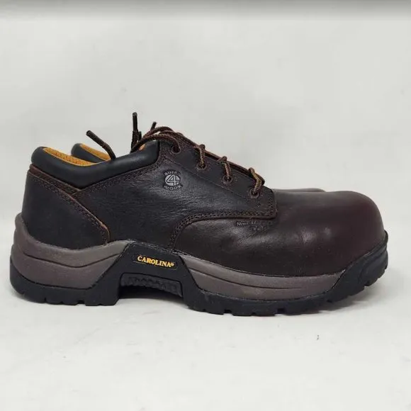 Men's 8.5 Carolina Braze non-metallic Comp broad toe ESD Oxford work shoe CA1520