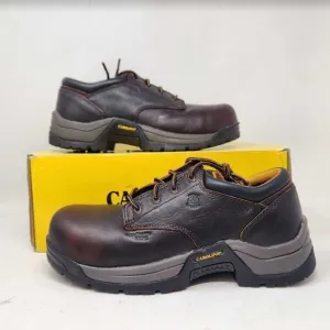 Men's 8.5 Carolina Braze non-metallic Comp broad toe ESD Oxford work shoe CA1520