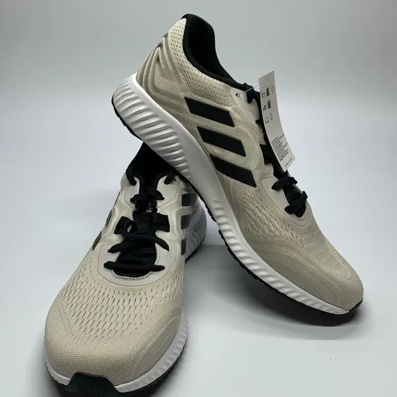 Men's Adidas Aerobounce 2 Tan/Black Running Shoes