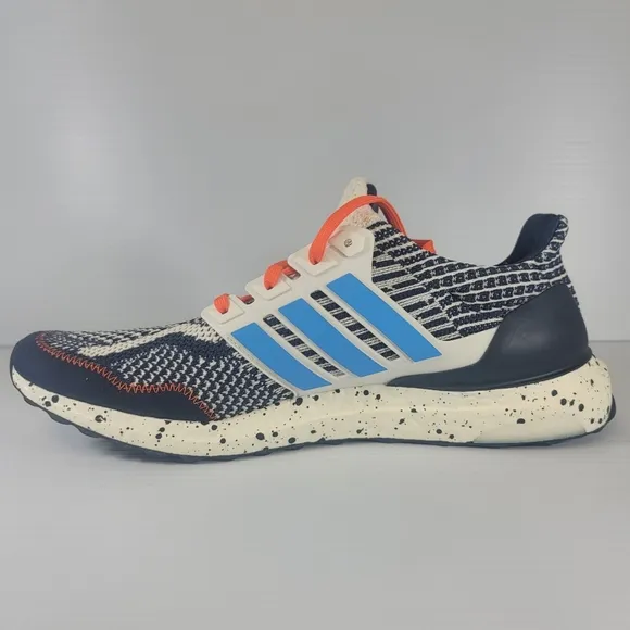 Mens Adidas Ultraboost 5.0 DNA Sneakers Running Shoes Blue Orange GV8734