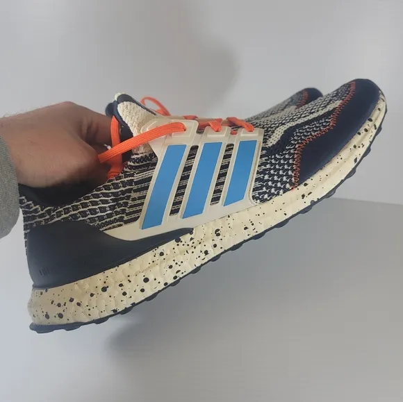Mens Adidas Ultraboost 5.0 DNA Sneakers Running Shoes Blue Orange GV8734