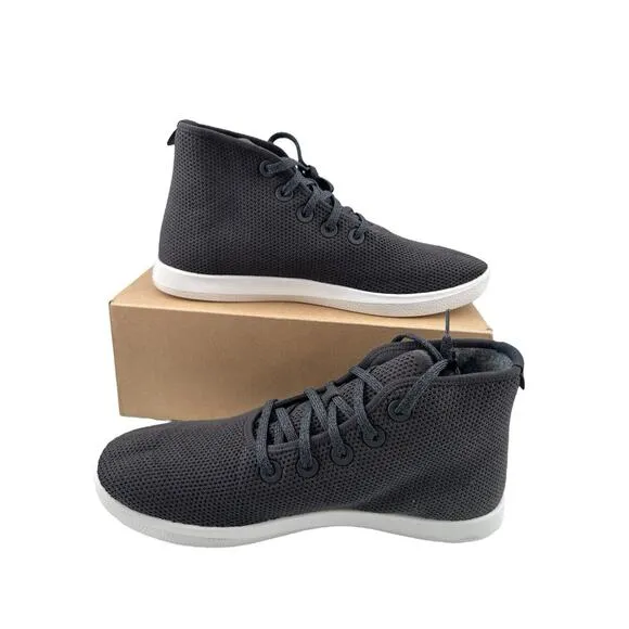 Men's Allbirds Tree Toppers Shoes Black Lace Up Athletic Comfort Sneakers Sz 14