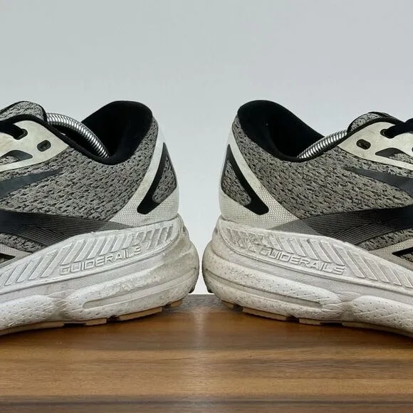 Mens Brooks Adrenaline GTS 23 Gray Athletic Running Sneakers‎ Shoes Size 12.5 D
