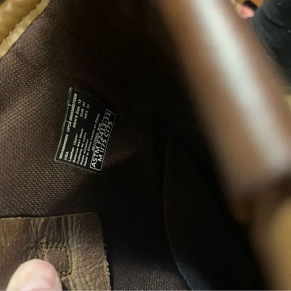 Men's Brown Leather Boots