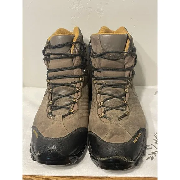Mens MERRELL Winterra Loden Polartec Thinsulate Performance Hiking Boots Size 15