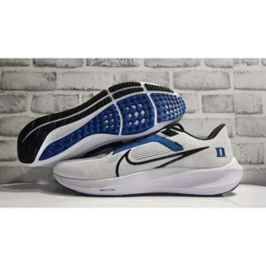 Men's Nike Air Zoom Pegasus 40 Duke White Blue Running Shoes FQ1910-100 Size 9